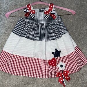 6-9 months dress - only worn once and has been dry cleaned